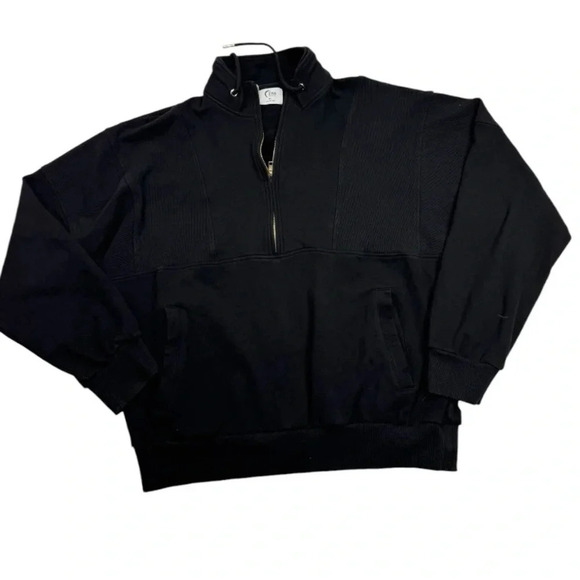Zyia 1/4 Zip Mave Black Jacket - Picture 2 of 10